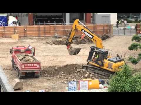 A Digger in Action