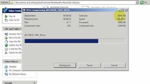 how to ultra compress with 7z very easy.avi