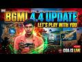 BGMI 4.4 Update || Lets play with you @ClashOfAmitians