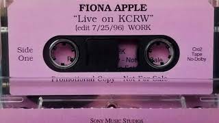 Fiona Apple live at KCRW 1996-07-18 – Pale September/Interview