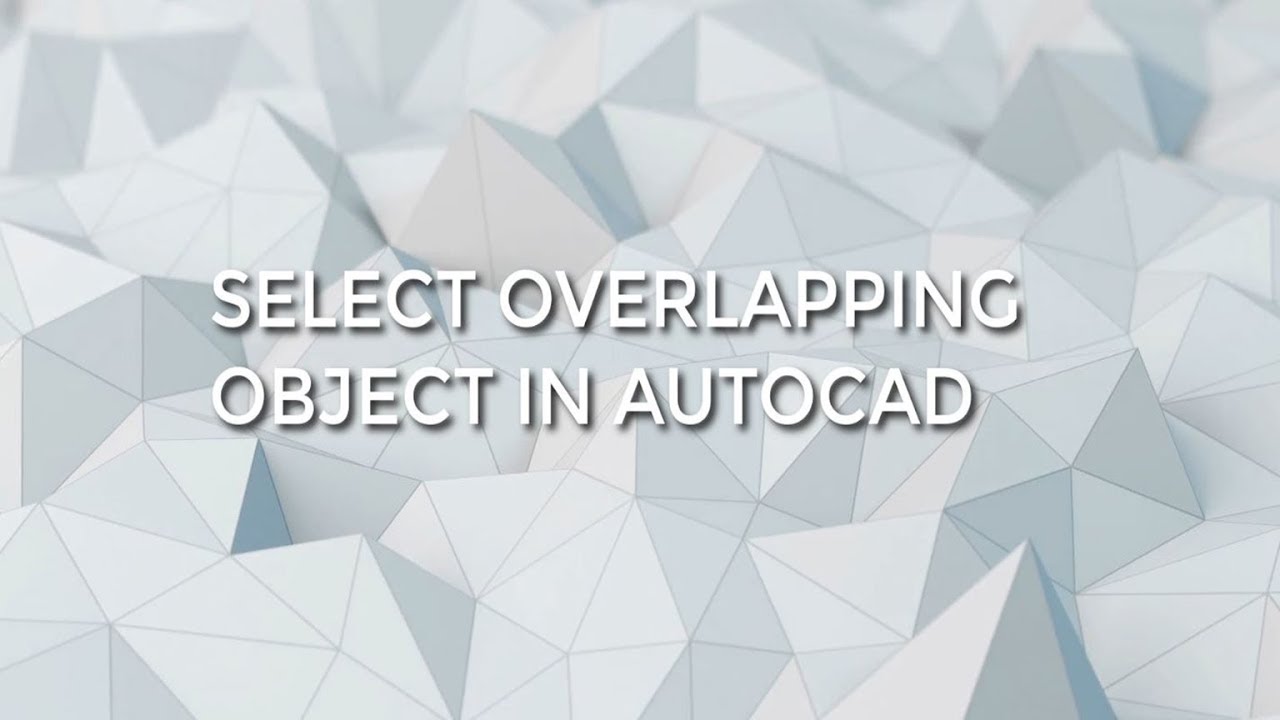 How To Check Overlapping Lines In Autocad Printable Online