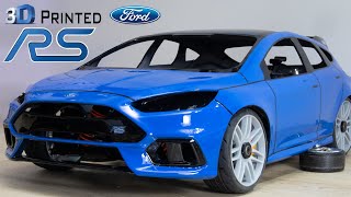 3D Printed 8th scale ford focus rs part2/how to design printable model in SketchUp/ Scale Addiction