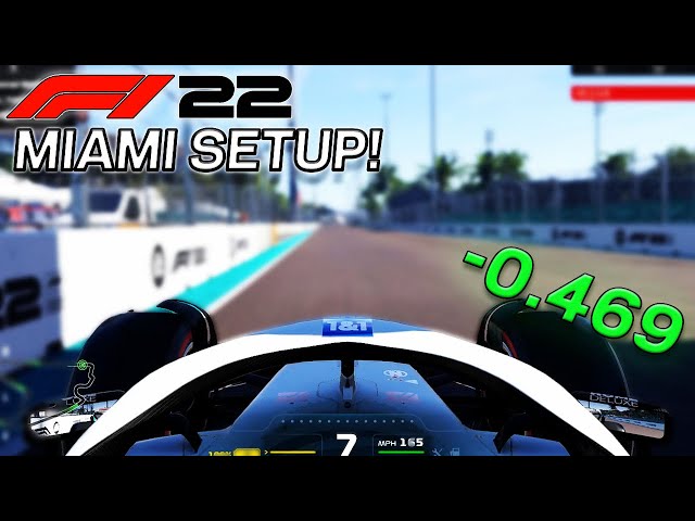 F1 2022 Miami Setup 