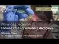Wnanga 1 end use cases of reference databases