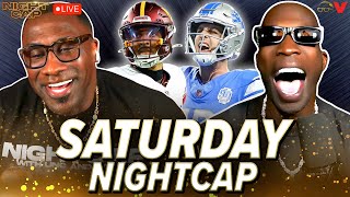 Unc & Ocho react to Commanders SHOCKER over Lions, did refs help the Chiefs get the W? | Nightcap Content