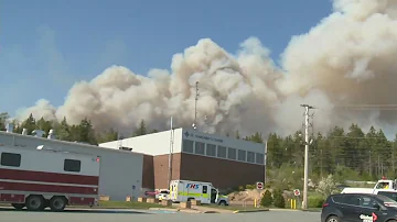 Forest fires in Upper Tantallon, Nova Scotia force residents to flee