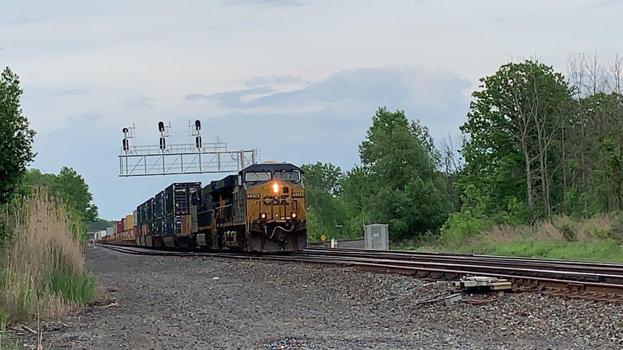 CSX Q157 Westbound At Attridge Rd Churchville NY 6 4 2020 YouTube