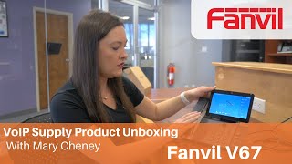 Fanvil V67 IP Phone Unboxing | VoIP Supply screenshot 5