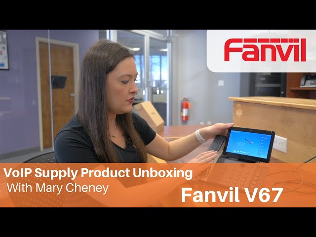 Fanvil V67 IP Phone Unboxing | VoIP Supply