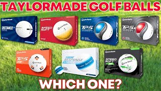 TaylorMade Golf Ball Range 2024 - Which One Should I Use?