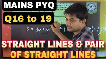 🚀 JEE Mains PYQ | Straight Line + Pair of Lines | Concept + Formula + Shortcut in One Shot 💯