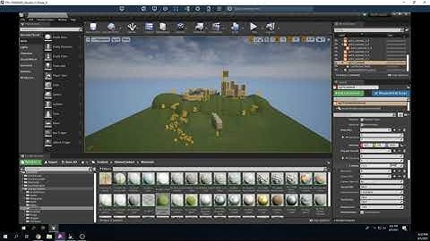 Sandcastle Toolkit Demo Video Unreal & Houdini Engine