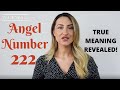 222 angel number  true meaning revealed