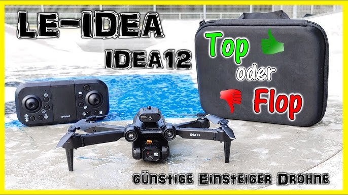 IDEA12 Drone with Adjustable Camera 1080P HD with Optical Flow Positio – le- idea