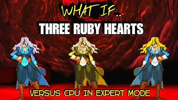 MVC2: What If - 3 Ruby Hearts (Enhance Assist) on One Team vs Computer in Expert Mode?