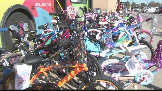 Dozens of bicycles donated to Stuff-a-Bus location in Lexington