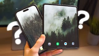CHOOSE WISELY! iPhone 14 Pro Max Vs. Galaxy Z Fold 4 HONEST Review!