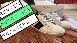 Review on GUCCI Ace shoes..