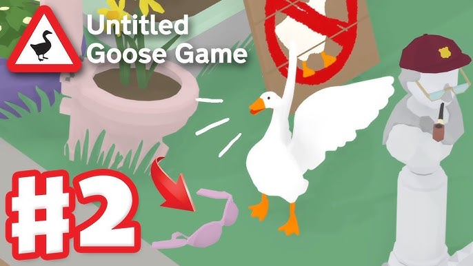 PSA: When you start Untitled Goose Game in Co-Op mode, the Intro Screen  shows Untitled Geese Game, which I find very wholesome. Have a great day.  : r/gaming