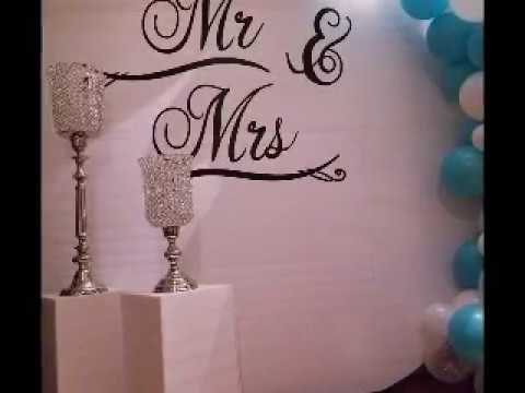 DIY Round Backdrop - YouTube