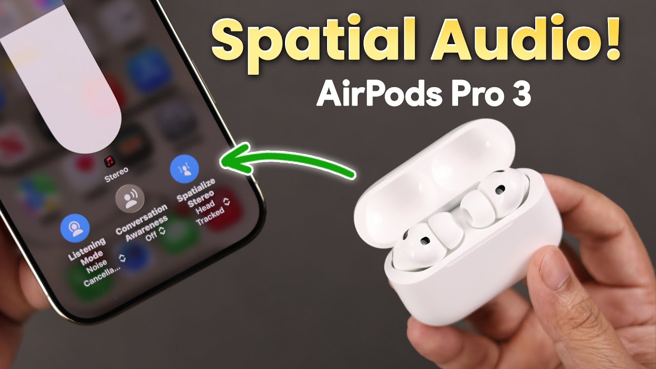 AirPods Pro 3: как настроить персонализированное пространственное звучание!