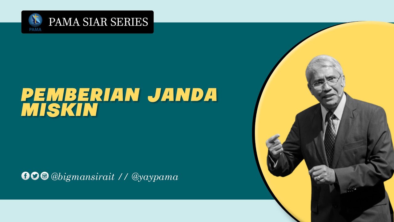 Pama Siar_02. Pemberian Janda Miskin_Pemberi Yang Diberkati