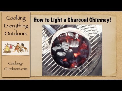 How to Light a Charcoal Chimney | Easy Grilling Tips