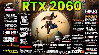 RTX 2060 6GB - i5 8400 - 30 Best Graphics Games in High Setting 1080p