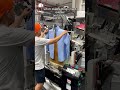How shirts get pressed  ironed at the dry cleaner behindthescenes