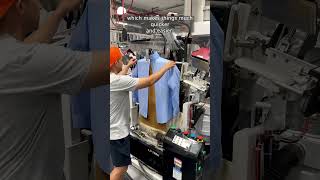 How shirts get pressed & ironed at the dry cleaner #behindthescenes screenshot 2