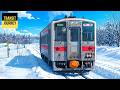 Japan's Farthest Local Train into Frozen Snowfield: JR Hokkaido Hanasaki Line
