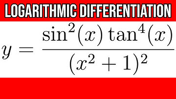 How to do Logarithmic Differentiation