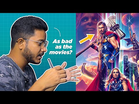 Indian Graphic Designer Reacts to Marvel Phase 4 Posters