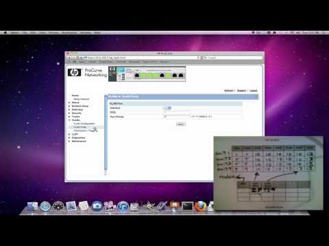 HP Vlan setup on an 1810G-8 switch