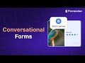 How to build conversational forms for your website?