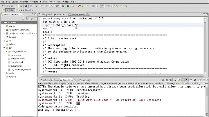 HOWTO Add Attributes to Meta-model Classes and Access Them in a Model Compiler