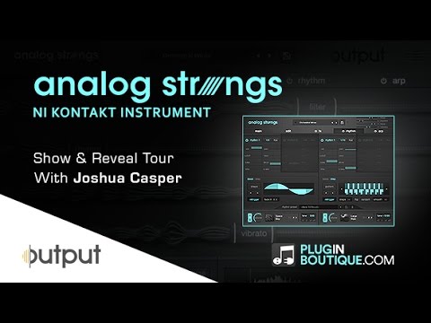 ANALOG STRINGS Kontakt Instrument by Output - Assigning Macro Sliders