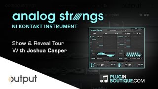 ANALOG STRINGS Kontakt Instrument by Output - Assigning Macro Sliders