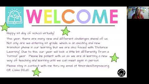 Mrs. Morales' Meet & Greet Video