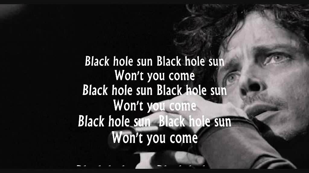 Chris Cornell Black Hole Sun Acoustic Scroll Lyrics