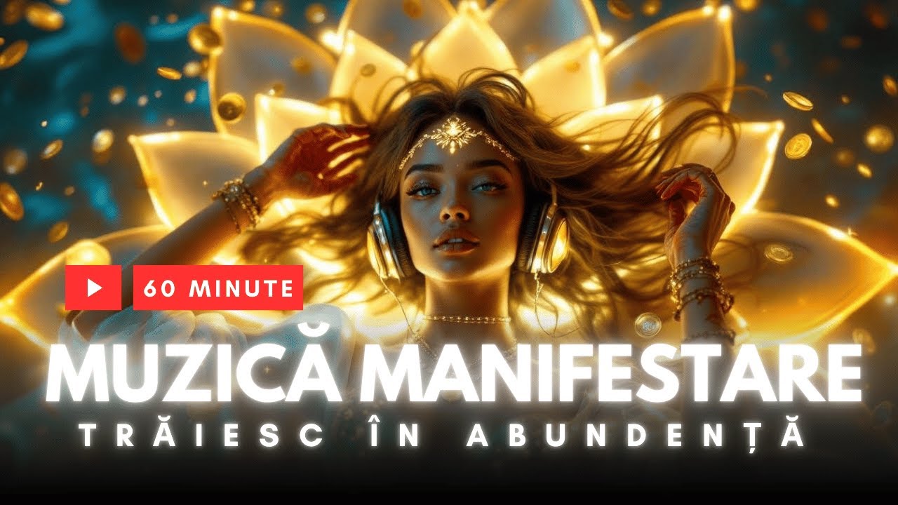 Trăiesc în Abundență | Muzică de Manifestare și Afirmații Pozitive | Totul Vine cu Ușurință 60 min