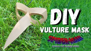 Vulture Mask from Spider-Man Across the Spider-Verse | Cardboard DIY