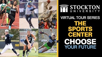 Stockton University Virtual Tour - The Sports Center (Big Blue)