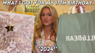 WHAT I GOT FOR MY 17TH BIRTHDAY 2024! | I BOUGHT MY DREAM *DIOR* NECKLACE...