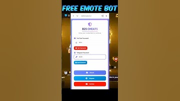 New Free EMOTE BOT Website link 🔥 free fire Emote bot 🤯