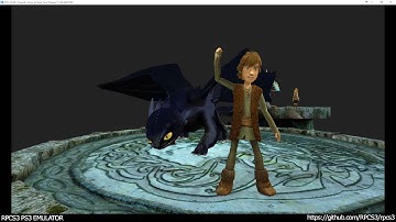 RPCS3 PS3 Emulator - How to Train Your Dragon Ingame! OGL (b7a7a5c5)
