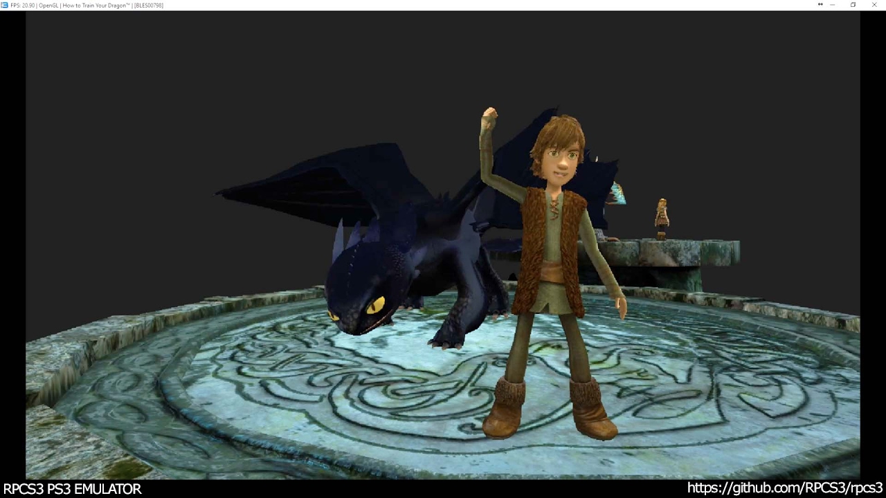 RPCS3 PS3 Emulator - How to Train Your Dragon Ingame! OGL (b7a7a5c5