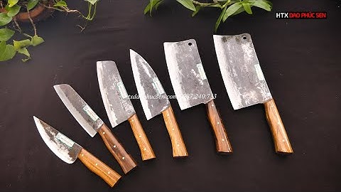 🍀TRỌN BỘ DAO CÁN ỐP ĐẦY ĐỦ CHỨC NĂNG- HÀNG CHUẨN CỦA HTX DAO PHÚC SEN🍀