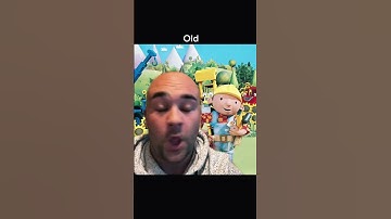 Old Bob the builder VS new Bob the builder… 🥲 #shorts