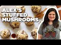 Alex Guarnaschelli&#39;s Stuffed White Mushroom Caps | Alex&#39;s Day Off | Food Network